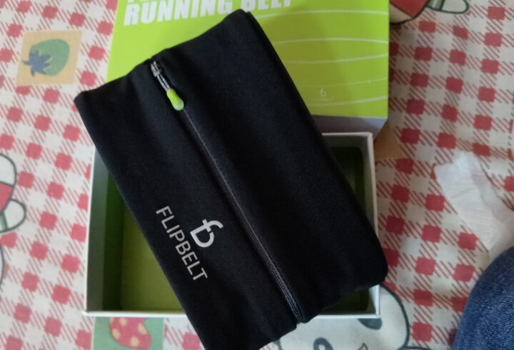 Flipbelt跑步腰包装备多功能户外腰带男女士马拉松装备隐形手机运动腰包 拉链款酷碳灰（独立口袋） XL(99-110cm) 晒单图