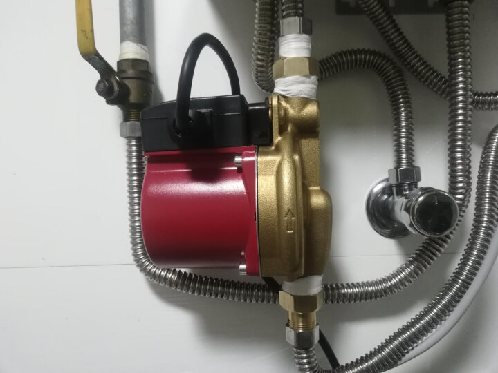 格威特增压泵家用全屋热水器自来水加压泵冷热水全自动太阳能屏蔽泵管道 15-9原厂配置（铜泵头屏蔽泵） 晒单图