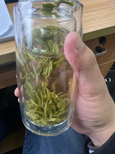 茗纳百川【2024年新茶现货】云南绿茶春茶明前浓香型 滇绿特级银丝500克 晒单图