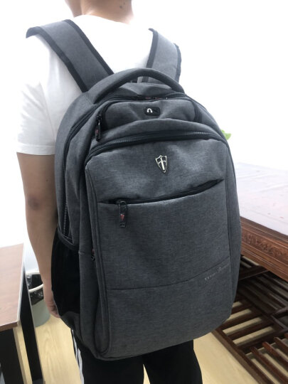 维多利亚旅行者 VICTORIATOURIST 双肩包电脑包15.6英寸笔记本包 男防泼水双肩背包V9006黑色 晒单图