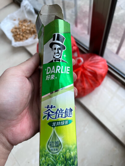 DARLIE好来(原黑人)茶倍健杭菊龙井牙膏140g（新旧包装随机发放） 晒单图