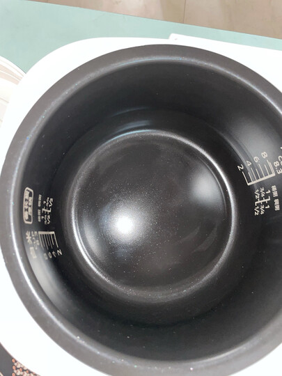 松下(Panasonic)4L(对应日标1.5L)家庭用多功能电饭煲 电饭锅 2-6人 米量判定 智能预约 SR-H15C1-K 晒单图