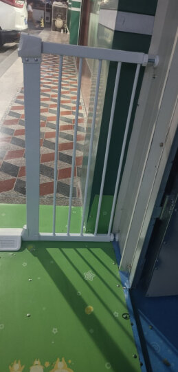 攸曼诚品(eudemon)婴儿童安全门栏宝宝楼梯口防护栏宠物狗栅栏杆围栏隔离门阳台门B款配长款螺栓 晒单图