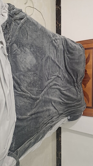 南极人牛奶绒四件套秋冬加厚法兰绒床上套件床单被套200*230cm 晒单图