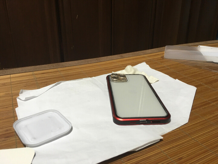 【3片装】朗客 iphone6splus/6plus钢化膜 苹果6splus/6 plus手机膜抗蓝光软边全屏覆盖高清手机贴膜【白色】 晒单图