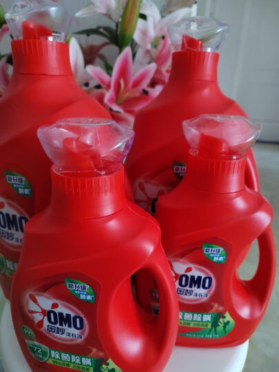 奥妙（OMO） 除菌除螨酵素洗衣液16斤 72小时长效抑菌 清洁护衣 超值家庭组套 晒单图