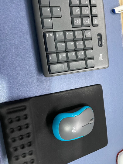 罗技（Logitech）MK275 键鼠套装 无线键鼠套装 办公键鼠套装 全尺寸 商务键鼠套装 带无线2.4G接收器 黑蓝色 晒单图