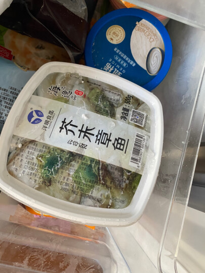 聚福鲜 冷冻生制芥末章鱼 500g/盒 海鲜年货 日式料理 晒单图