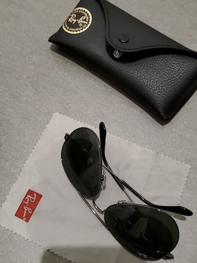 Ray-Ban 雷朋太阳镜男女款飞行员系列银色镜框古铜色闪光镜片眼镜墨镜 RB3025 019/Z2 58mm 晒单图