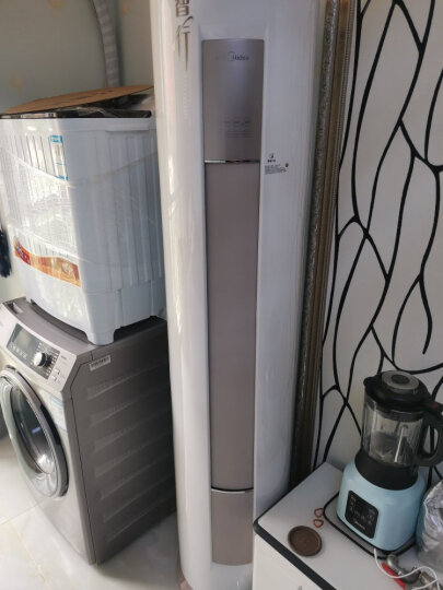 美的（Midea）2匹空调立式柜机 酷省电 新能效 智能变频冷暖 家用客厅圆柱立柜落地式 家电以旧换新 2匹 三级能效 酷省电 晒单图