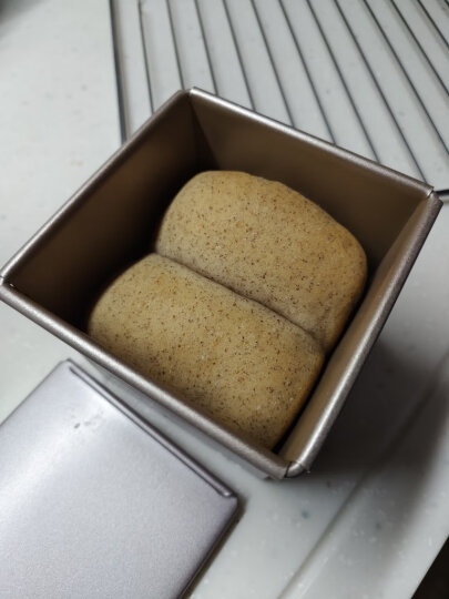 学厨吐司模具 450克低糖吐司盒带盖波纹土司盒面包模具蛋糕烘焙工具 晒单图
