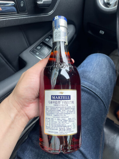 马爹利 宝树行 马爹利蓝带500ml MARTELL 干邑白兰地 法国原装进口洋酒 晒单图