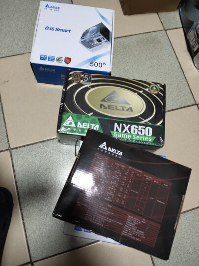 台达(Delta)额定650W 蓝盾BS650电源(主动PFC/支持走背线/五年质保) 晒单图
