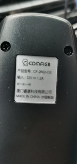 COMFIER 汽车坐垫冬季加热座椅垫保暖十马达按摩保健记忆棉靠垫 V-1206-KR 晒单图