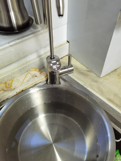 海尔(Haier)净水器 家用直饮机 不插电无废水自来水过滤器 超滤净水机HU603-5(A)软化版 净化升级 晒单图