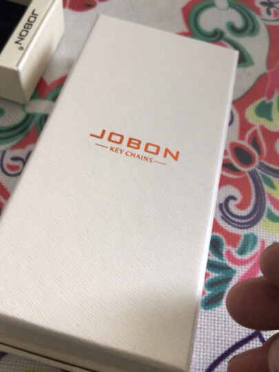 JOBON中邦子母多匙圈便捷腰挂摘取式多功能钥匙圈汽车ZB-087C银色 创意礼品礼物 晒单图