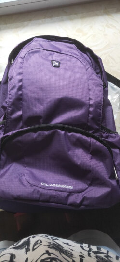 爱华仕（OIWAS）电脑包双肩 14英寸 时尚商务背包男 笔记本电脑包大容量女运动包 4071紫色 晒单图