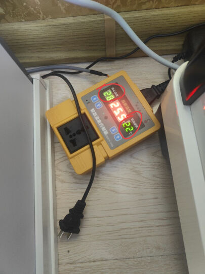 西法TC-05B地暖温控器高精度数显温控仪智能温度控制器大棚温控开关插座配防水探头 TC-05B温控器(配20米探头) 晒单图