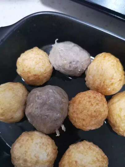 喜得佳深海墨鱼丸250g 火锅食材 潮汕手打鱼丸子丸料鱼饼关东煮麻辣烫 晒单图