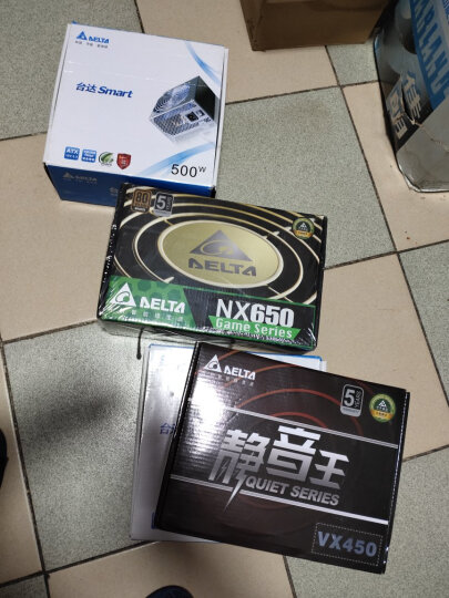 台达（Delta）额定450W VX450电脑电源（主动式PFC/五年质保//宽幅/支持背线) 晒单图