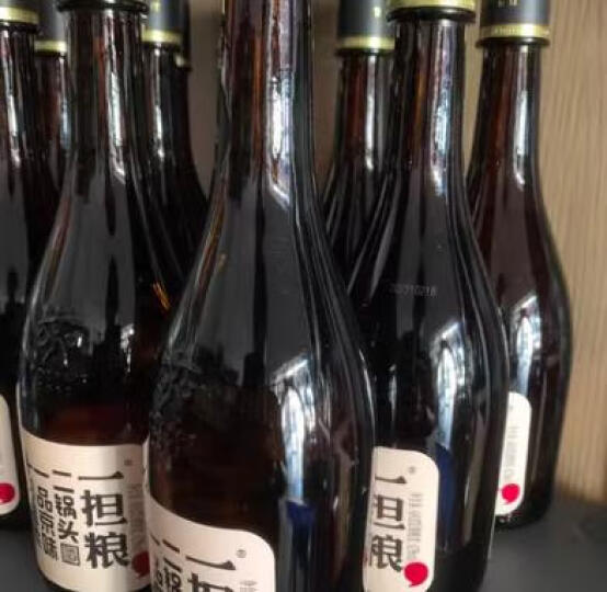 一担粮老北京二锅头冒号款清香型白酒42度480ml*12瓶整箱装 晒单图