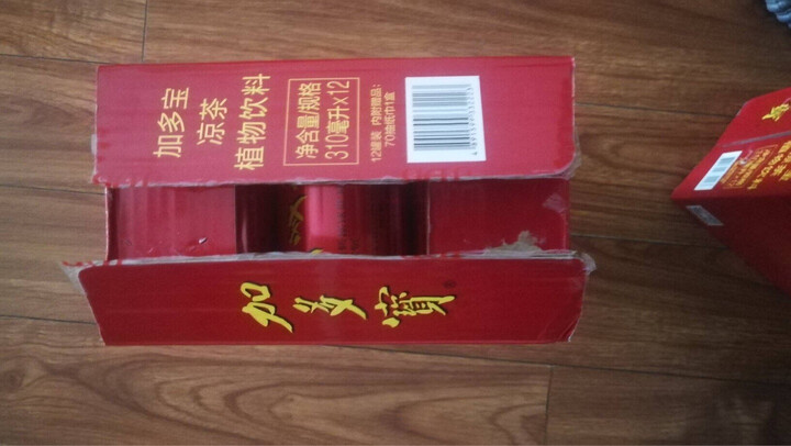加多宝 凉茶植物饮料 茶饮料 310ml*12罐 整箱(新老包装随机发货) 晒单图