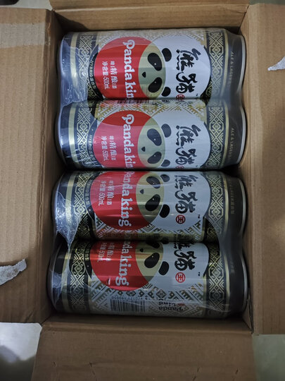 熊猫王（Panda King）精酿啤酒 9.5度 听罐装 500ml*12听整箱装 晒单图