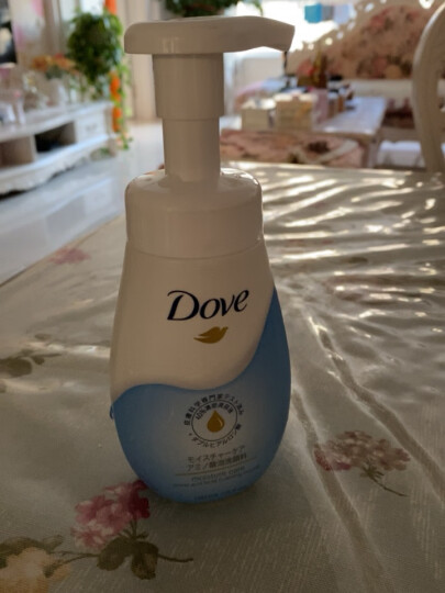 多芬(Dove)保湿水嫩 慕斯洁面泡泡 洗面奶160ml 氨基酸温和 保湿补水（新老包装随机发货） 晒单图