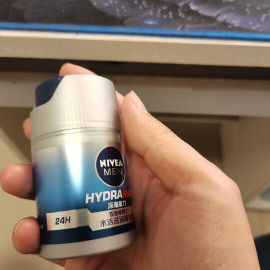 妮维雅（NIVEA）男士护肤品保湿补水控油乳液面霜 水活畅透精华啫喱150ml 晒单图