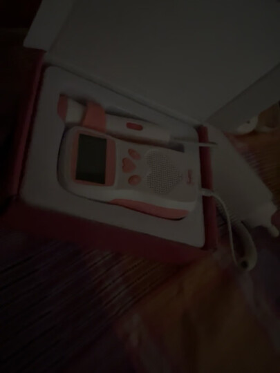邦力健多普勒胎心仪 胎心监测仪 胎心监护仪 孕妇家用医用无辐射听胎音 充电数字曲线双显款2.5M探头 U2-03 晒单图