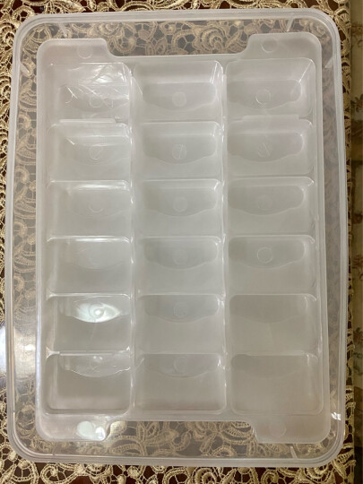 克来比 自制带盖冰块盒 3件套 制冰盒模型 33格 家用做冰格冰箱冻冰块模具 KLB1132 绿色 晒单图