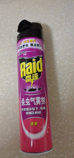 雷达（Raid）佳儿护杀虫剂喷雾600ml（柑橘香）蟑螂喷雾杀虫灭蟑螂 晒单图
