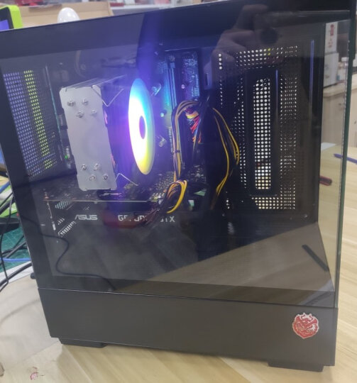 武极 天机 i5 12490F/华硕GTX1650设计师剪辑游戏电竞办公台式全套主播组装电脑主机DIY整机 12490F+GTX1650+16G丨配置二 晒单图