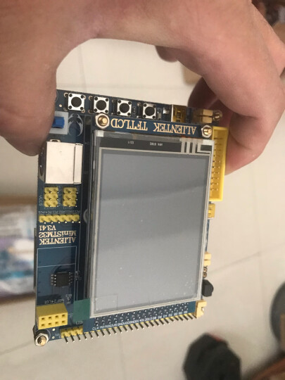 德飞莱 配彩屏STM32F407ZGT6开发板 ARM STM32学习板实验板 嵌入式 F4开发板（含屏）+ARM仿真器 GSM-GPRS模块 晒单图