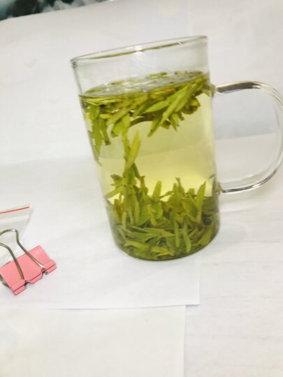 一杯香茶叶明前龙井3盒共300g中礼盒装绿茶散装新茶春茶 晒单图