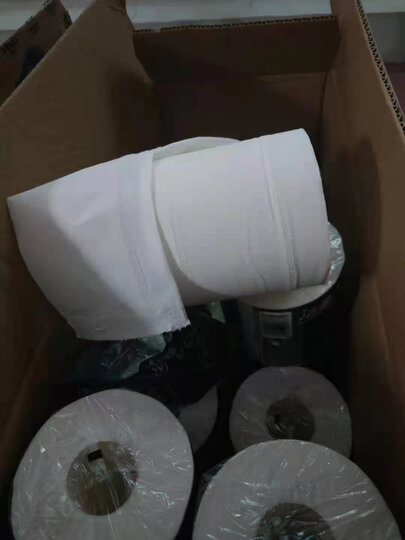 洁柔(C&S)卷纸 黑Face 加厚4层180g卫生纸*23卷(柔软亲肤面子系列一格就够 吸水耐用易降解)整箱销售 晒单图