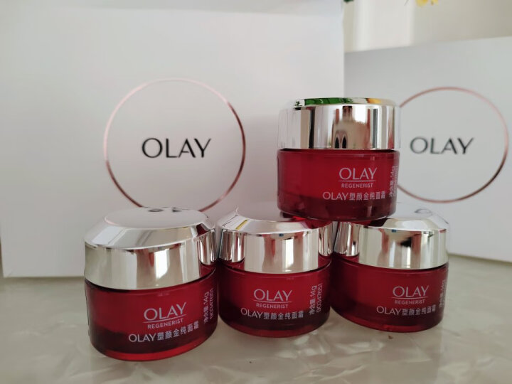 玉兰油（OLAY）大红瓶面霜50g提拉紧致补水抗皱乳液面霜礼物女护肤品母亲节礼物 晒单图