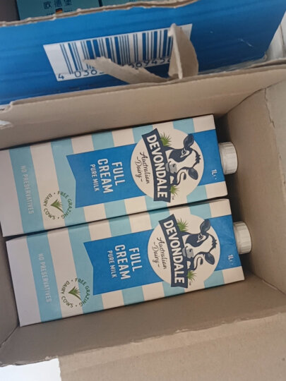 欧德堡（Oldenburger）【2箱装】德国进口牛奶 全脂纯牛奶1L*12盒 早餐高钙奶纯奶整箱 家庭套装 晒单图