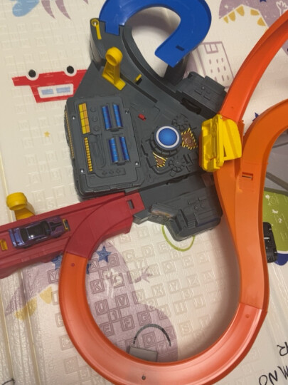 风火轮(HOT WHEELS) 轨道玩具赛车玩具男孩生日礼物小汽车模型套装-电动极速回旋赛道CDL45 晒单图