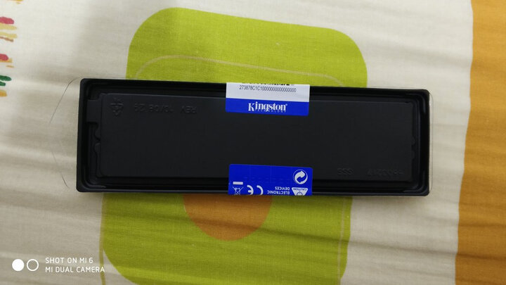 金士顿(Kingston) DDR4 2400 4GB 台式机内存 晒单图