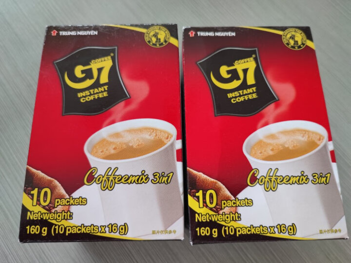 中原G7三合一速溶咖啡160g（新老包装交替发货） 晒单图