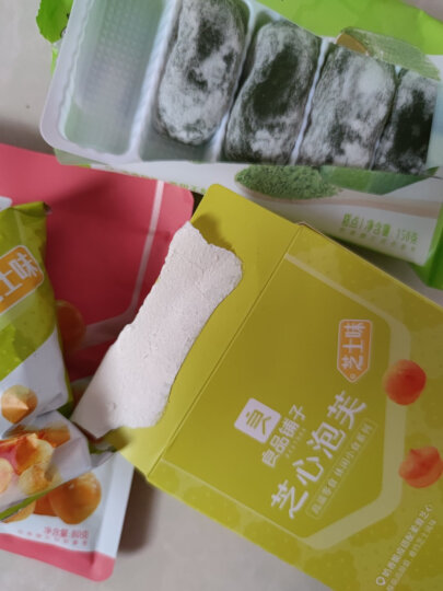 良品铺子 手造麻薯抹茶味手工点心糕点休闲零食传统糕点糯米糍早餐150g 晒单图