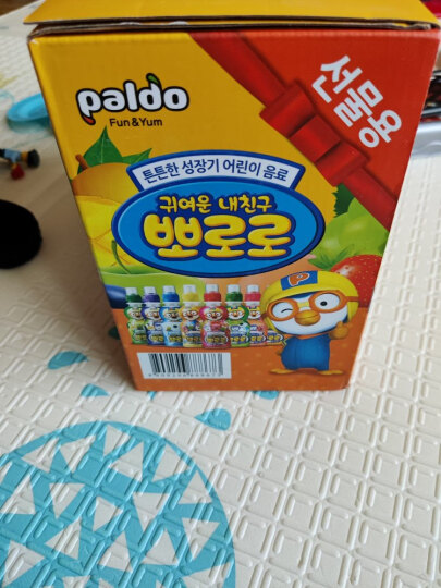 啵乐乐pororo 韩国进口草莓味乳酸饮料235ml*24瓶整箱 儿童学生果味饮料 晒单图
