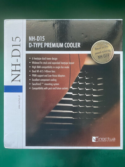 noctuaNH-D9L CPU散热器 （多平台115X/AMD/LGA1700 /双塔散热器/兼容梳子内存/高度11CM） 晒单图