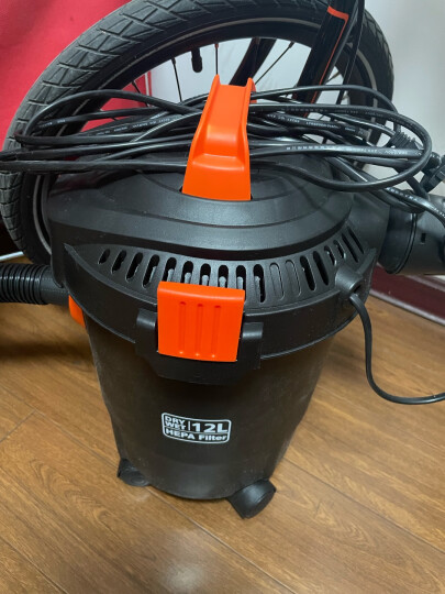 亿力 （YILI）吸尘器家用 家用开荒大吸力干湿吹一体桶吸式手持大功率家装美缝清洁机办公室 12L塑料桶家用清洁基础版 晒单图