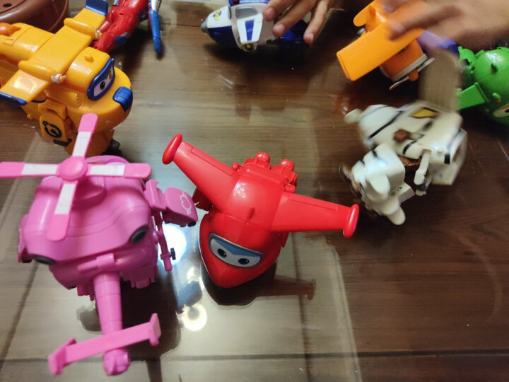 超级飞侠7玩具奥迪双钻（AULDEY）大号变形机器人奥迪双钻大套装男孩女孩玩具儿童节 大号变形机器人-乐迪 晒单图