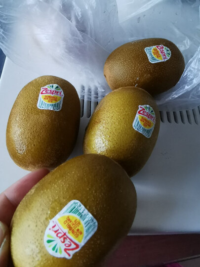 Zespri佳沛 新西兰阳光金奇异果 特大25-27个原箱装 单果重约124-145g 猕猴桃 生鲜水果礼盒 晒单图