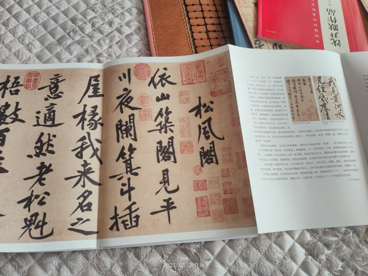 中国最具代表性书法作品 黄庭坚 松风阁（第二版） 晒单图