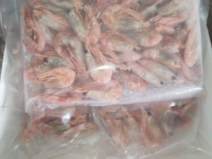 鲜京采 北极甜虾1.5kg/盒  90/120规格 MSC认证 晒单图