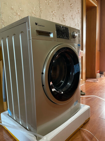 小天鹅（LittleSwan）滚筒洗衣机全自动 京东小家 以旧换新 纯净系列8公斤变频  超薄  BLDC变频  TG80V80WDG 晒单图